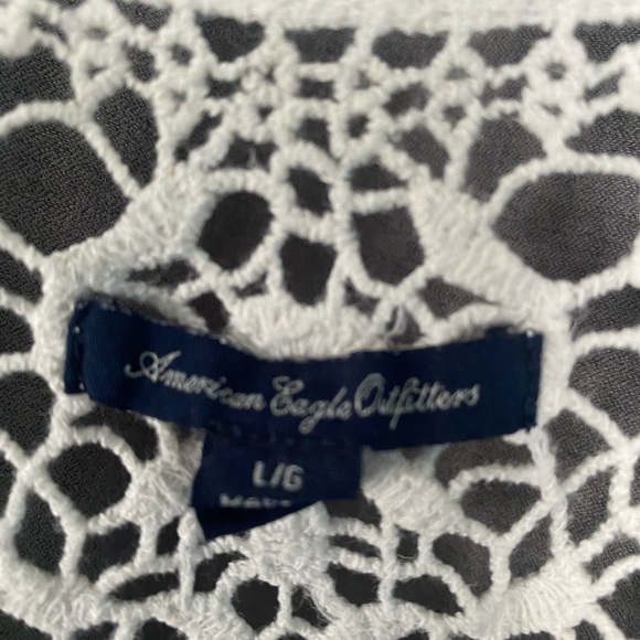 American Eagle Cotton Lace Ombré Tank Top | Large | GUC - Picture 4 of 5